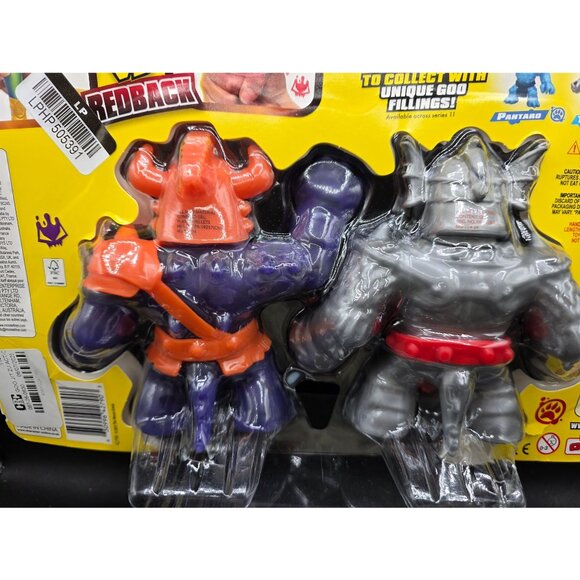 Heroes Of Goo Jit Zu Stretch Strikers Versus Pack: Silverback Vs Thrash - Picture 7 of 7